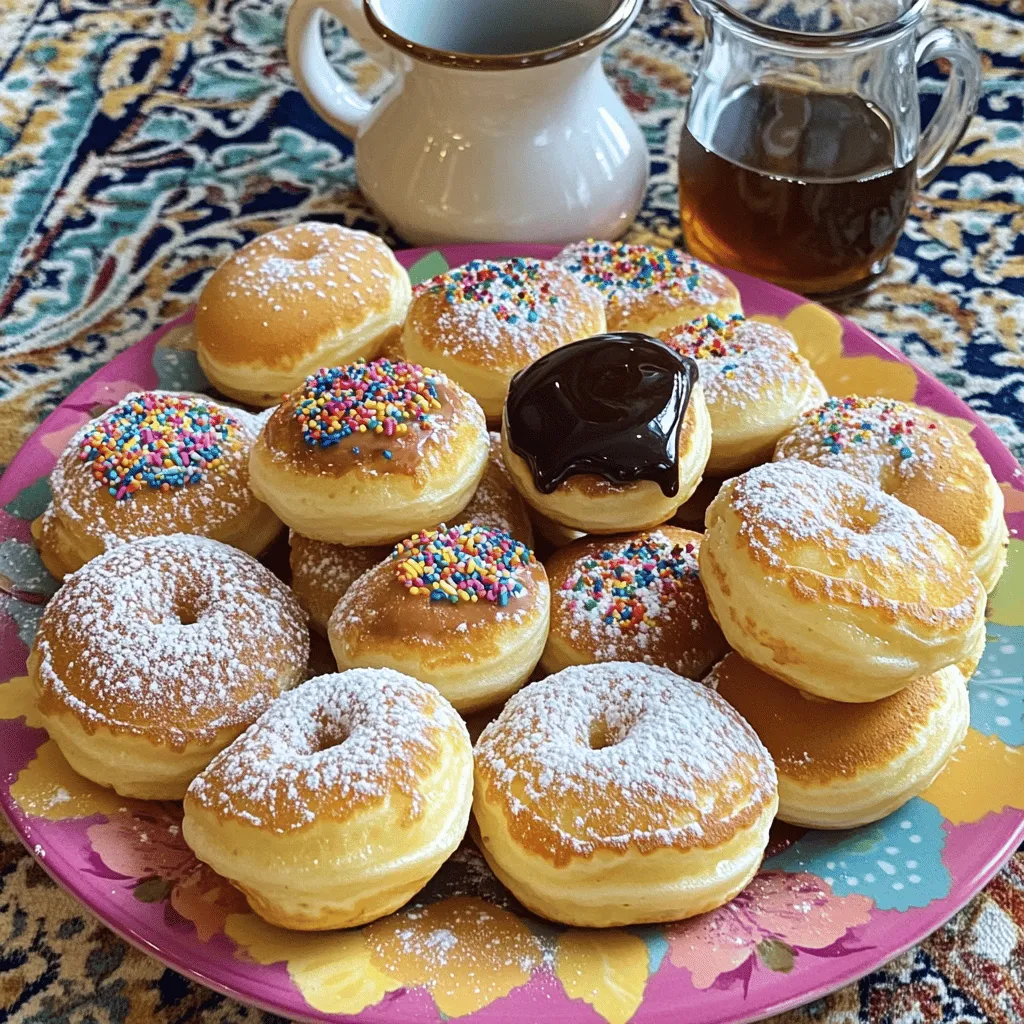 Pancake Donuts Simple and Delicious Homemade Treats