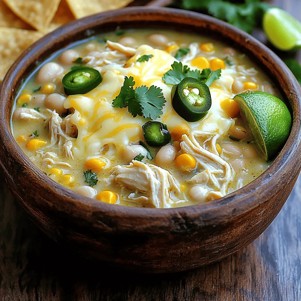 Easiest Crockpot White Chicken Chili Delicious Recipe