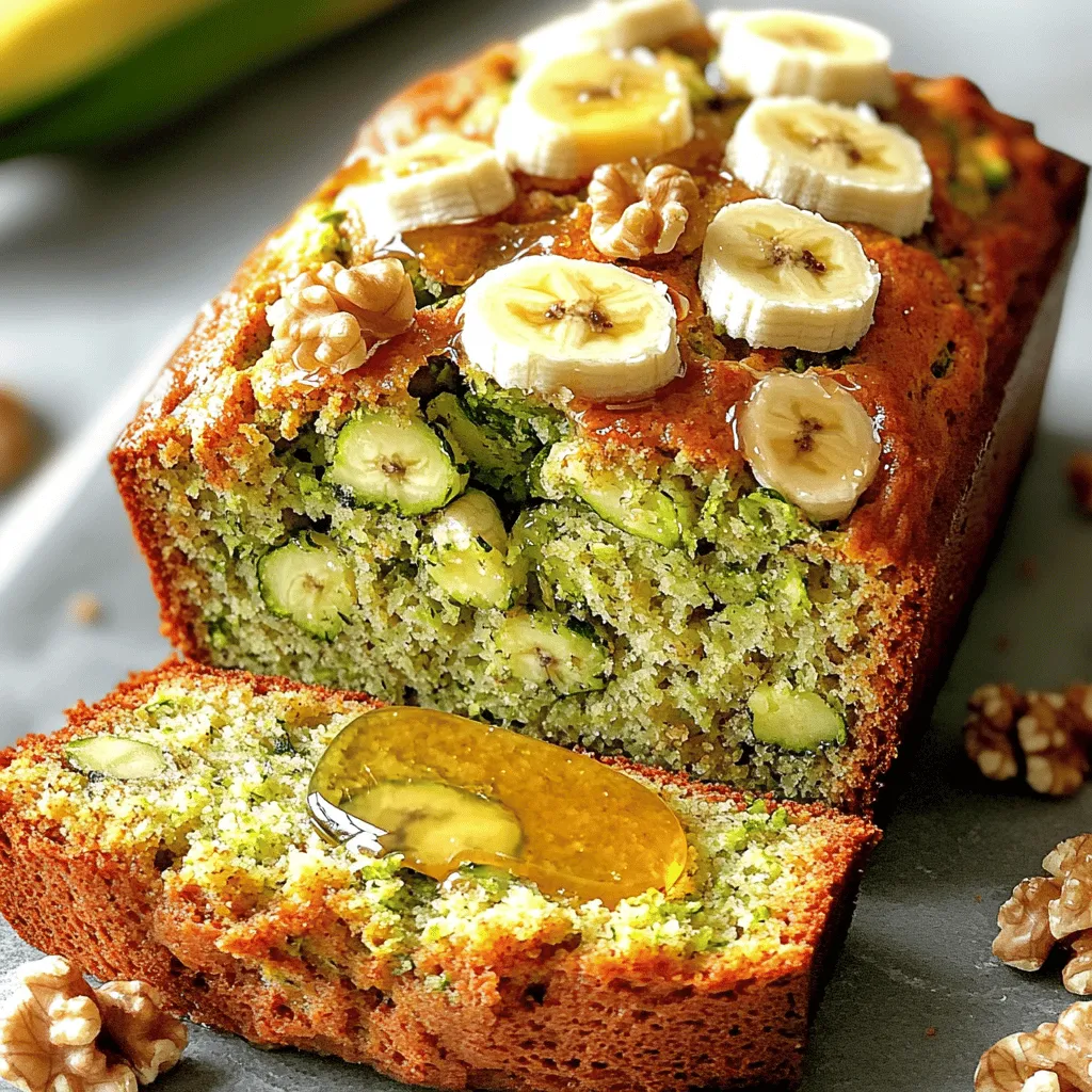 Zucchini Banana Bread Simple and Tasty Recipe
