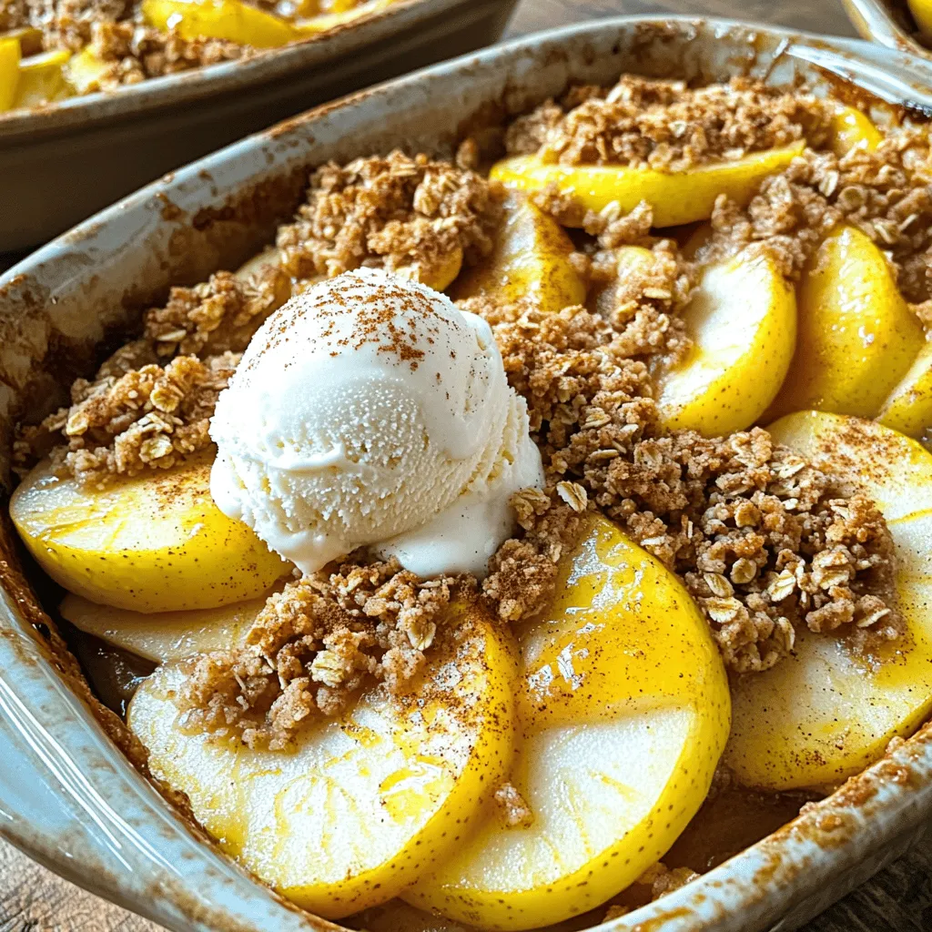 Apple Crisp with Oats Irresistible Dessert Recipe