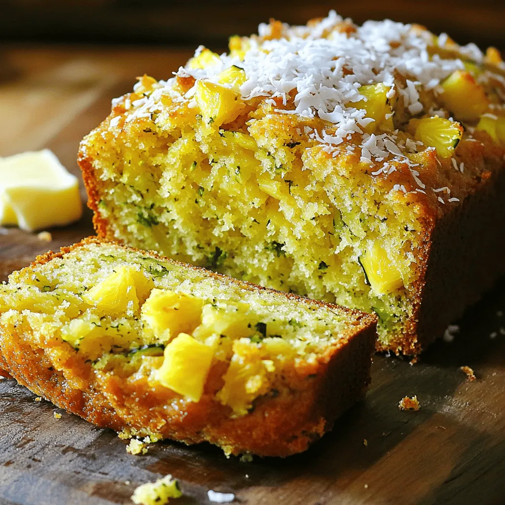 Pineapple Zucchini Bread Flavorful and Easy Recipe