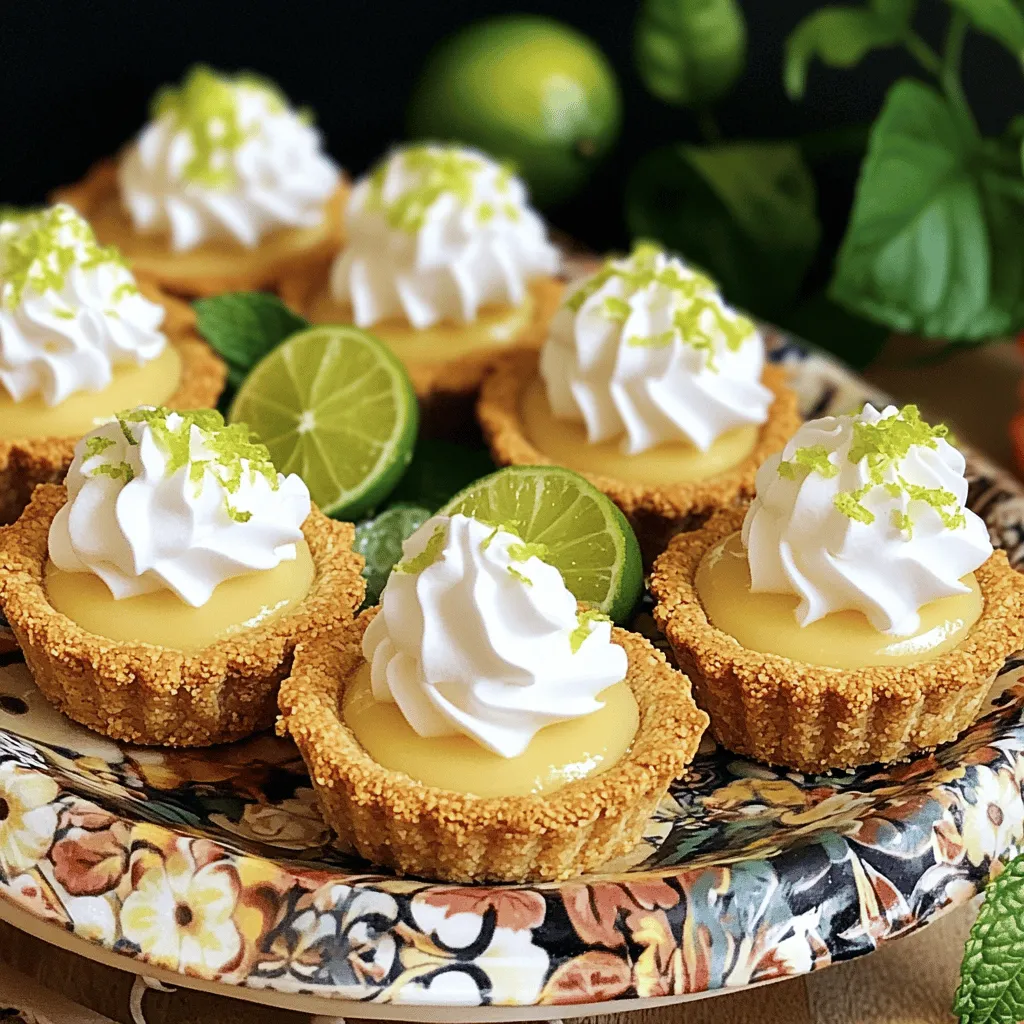 Mini Key Lime Pies Delightful and Easy Dessert Recipe