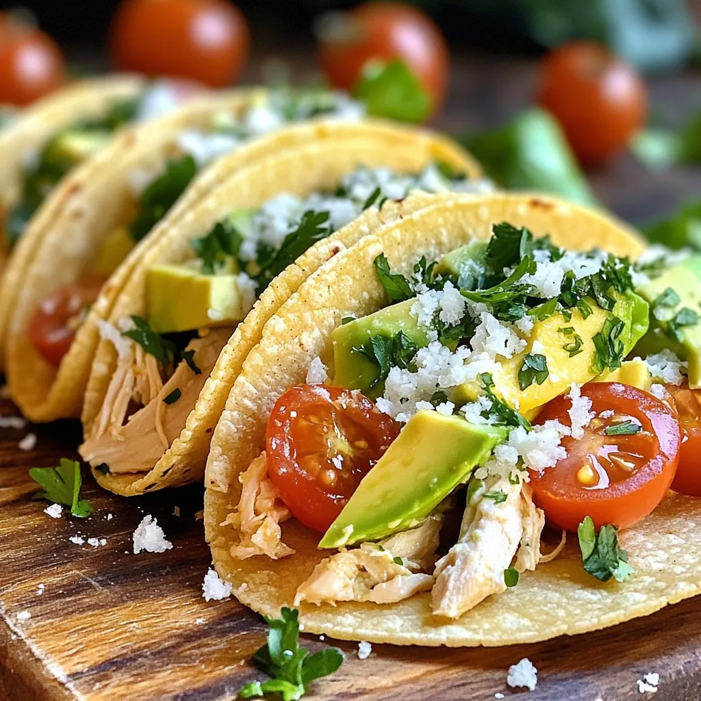 Smash Chicken Caesar Tacos Flavorful and Quick Meal