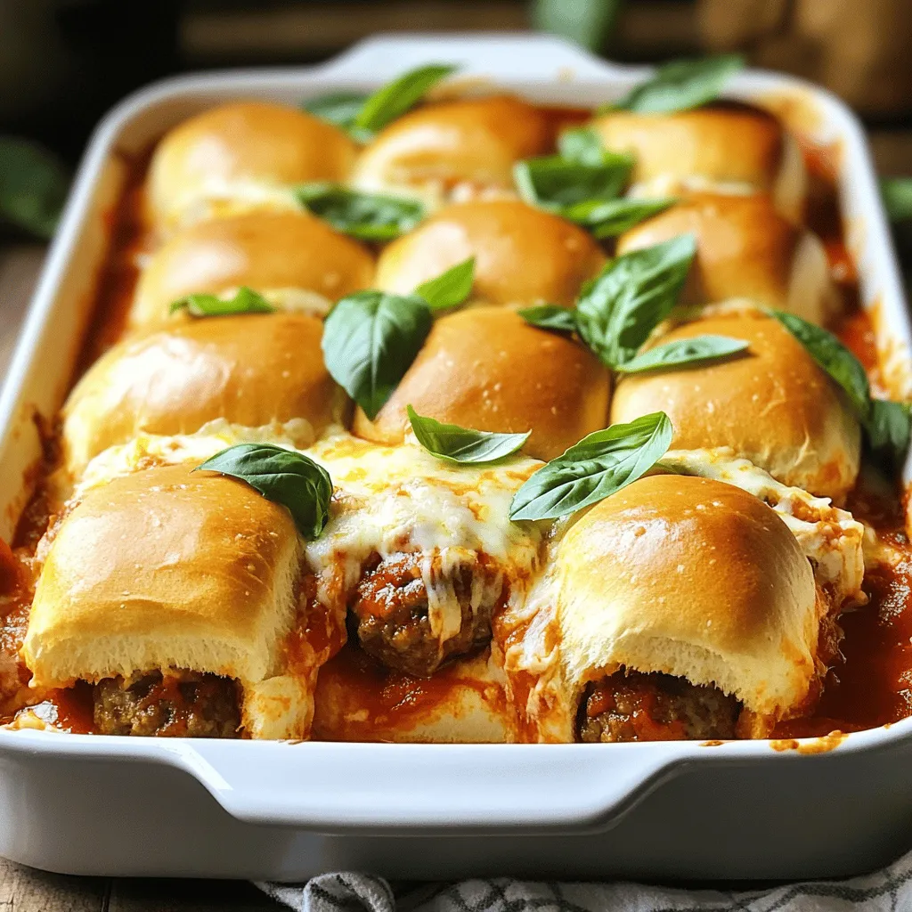 Pull-Apart Meatball Sliders Perfect for Any Gathering