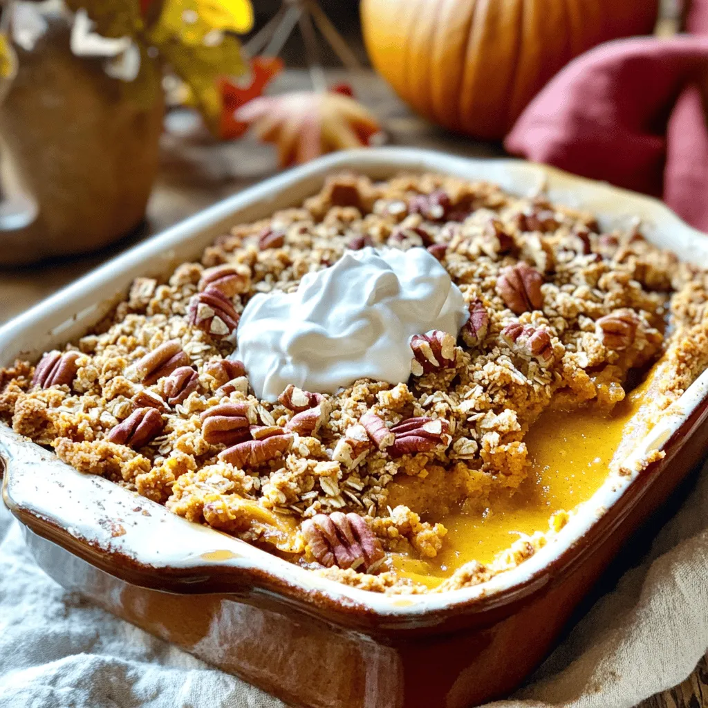 Easy Pumpkin Pie Crisp Simple and Tasty Delight