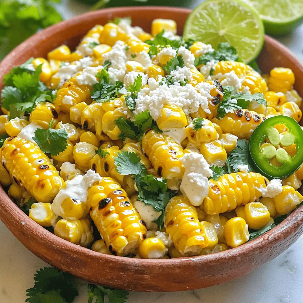 Creamy Mexican Street Corn Salad Simple and Delicious