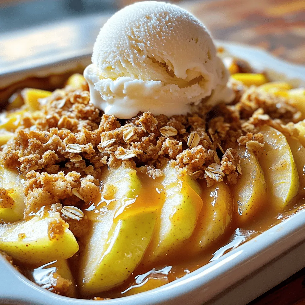 Best Ever Apple Crisp Simple and Delicious Recipe