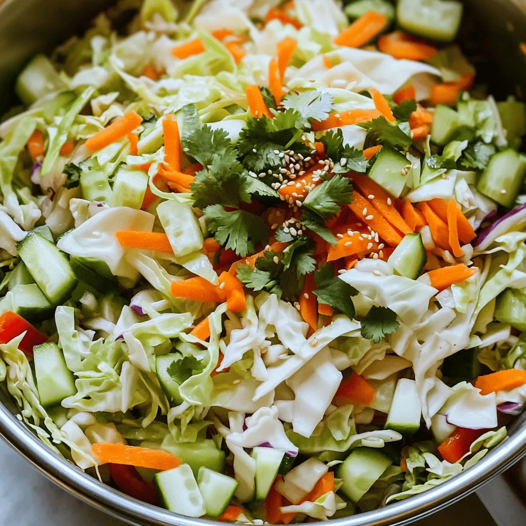 Cabbage Salad for Weight Loss Easy and Healthy Recipe