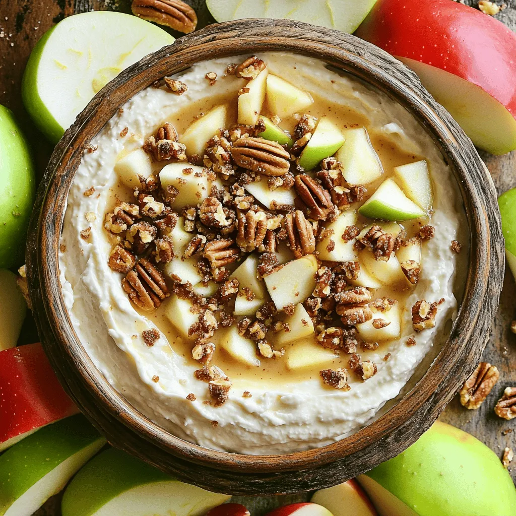 Apple Toffee Dip Rich and Creamy Party Delight
