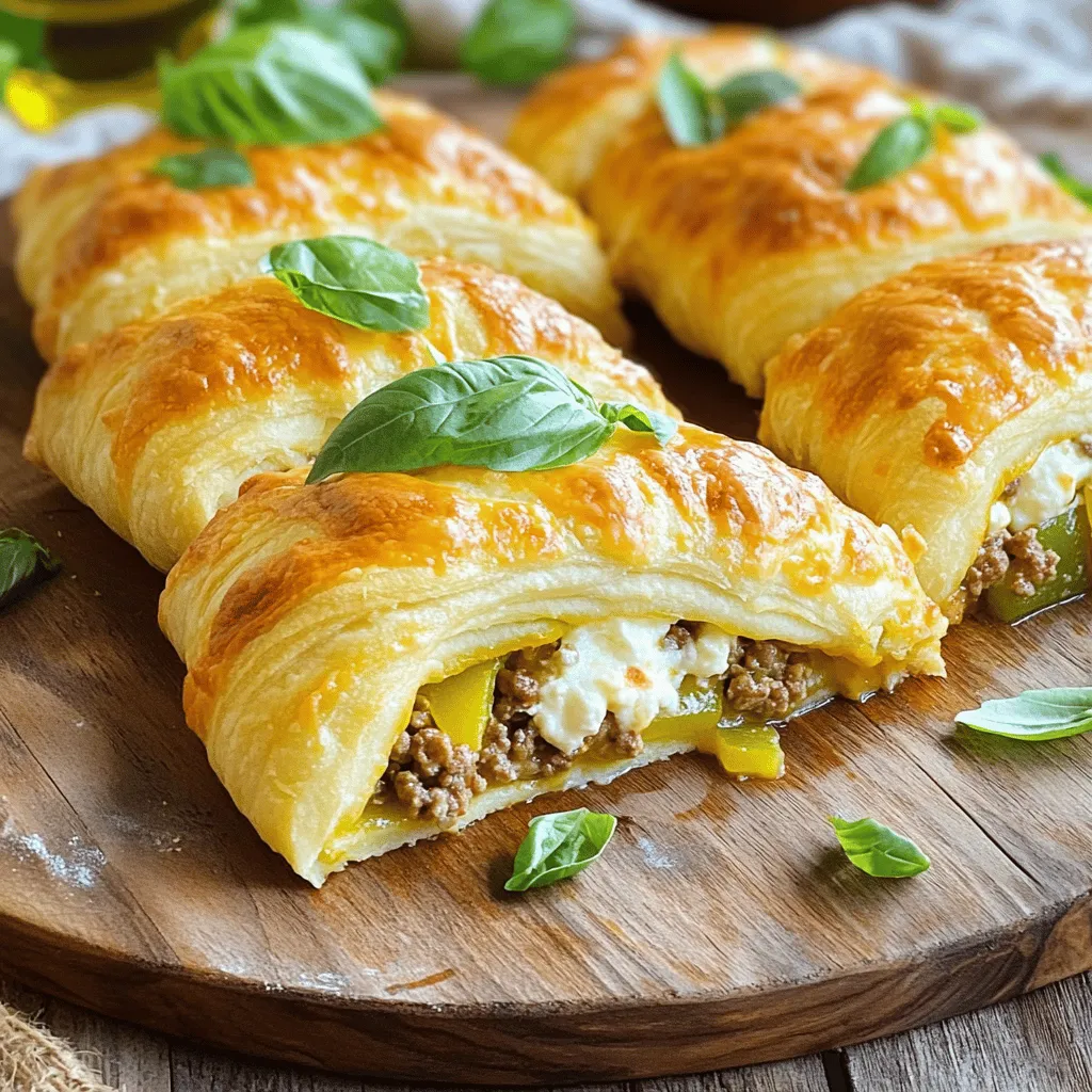 Italian Crescent Casserole Tasty Family Favorite Meal