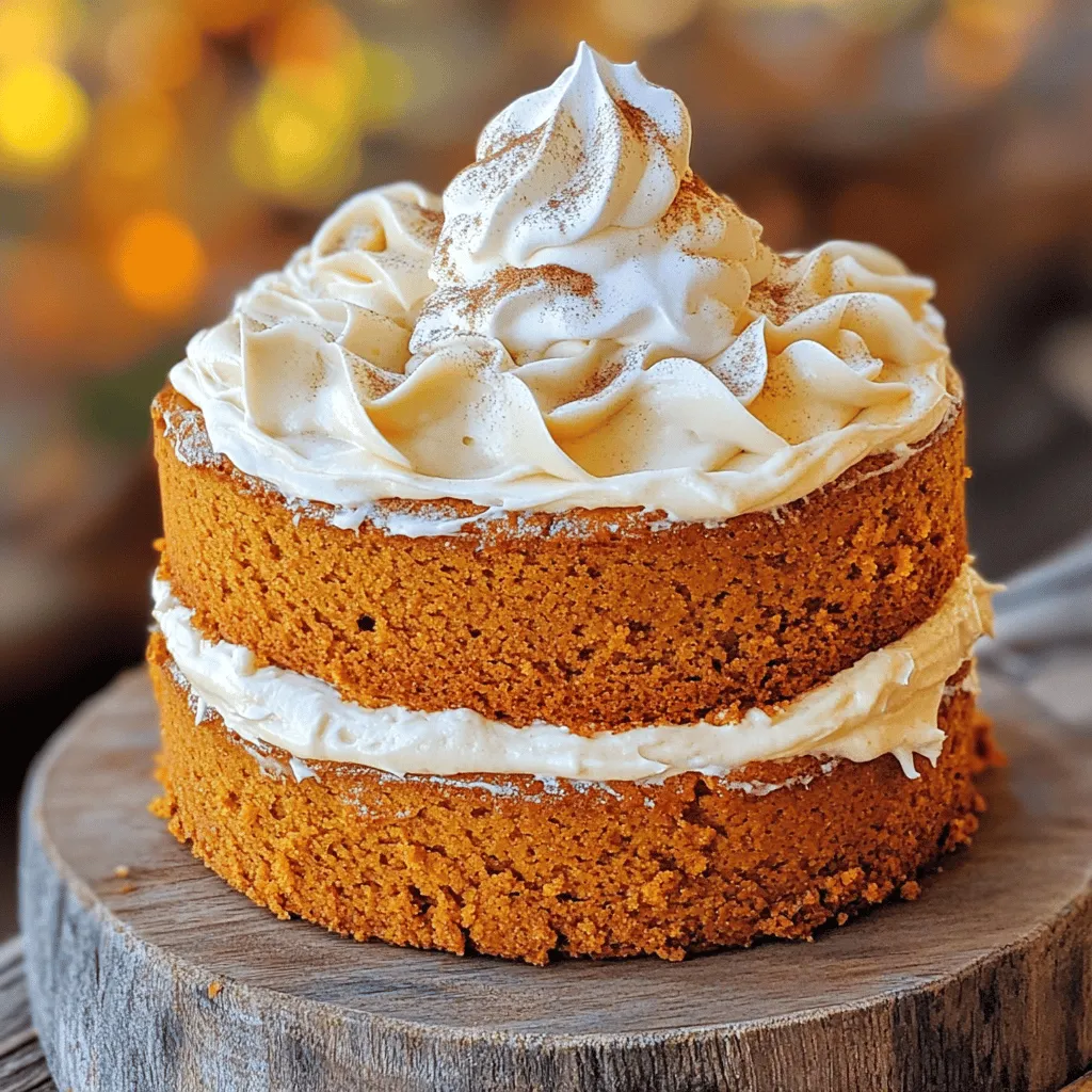 Pumpkin Spice Latte Cake Flavorful Fall Delight