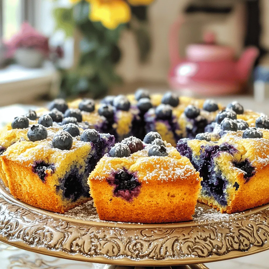 Blueberry Muffin Cake Simple and Delightful Recipe
