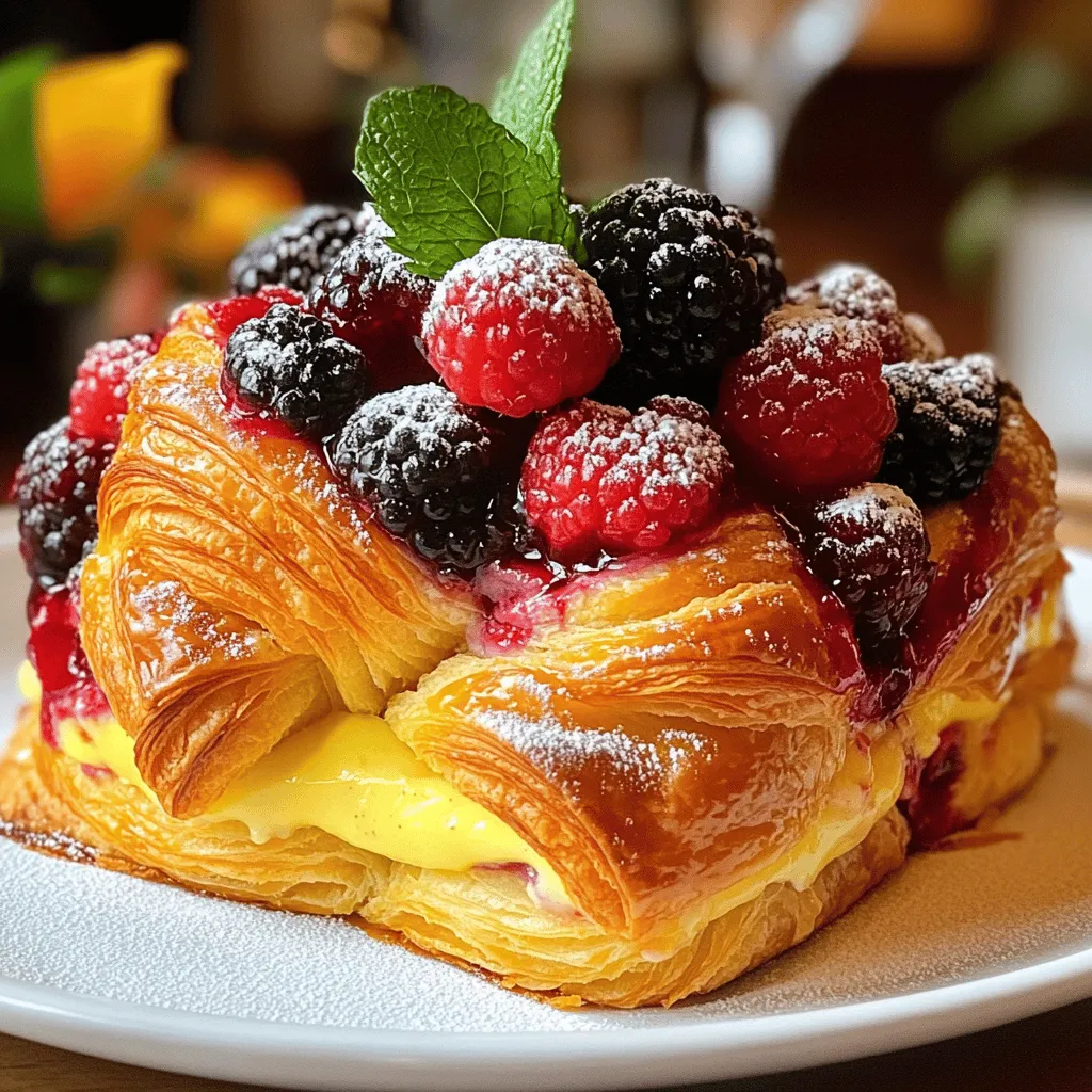 Berry Croissant Bake Easy and Tasty Delight