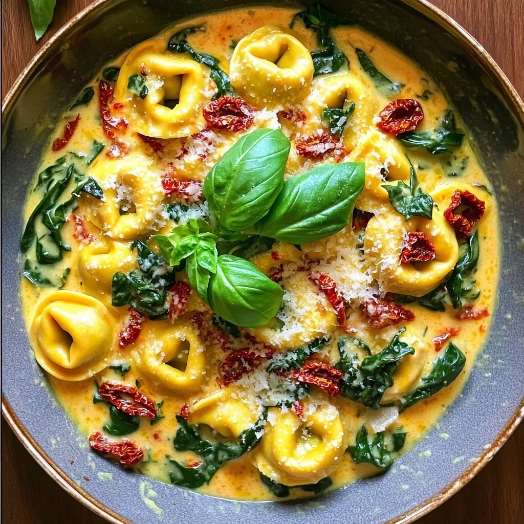 Sun-Dried Tomato Tortellini Skillet Flavor Boost
