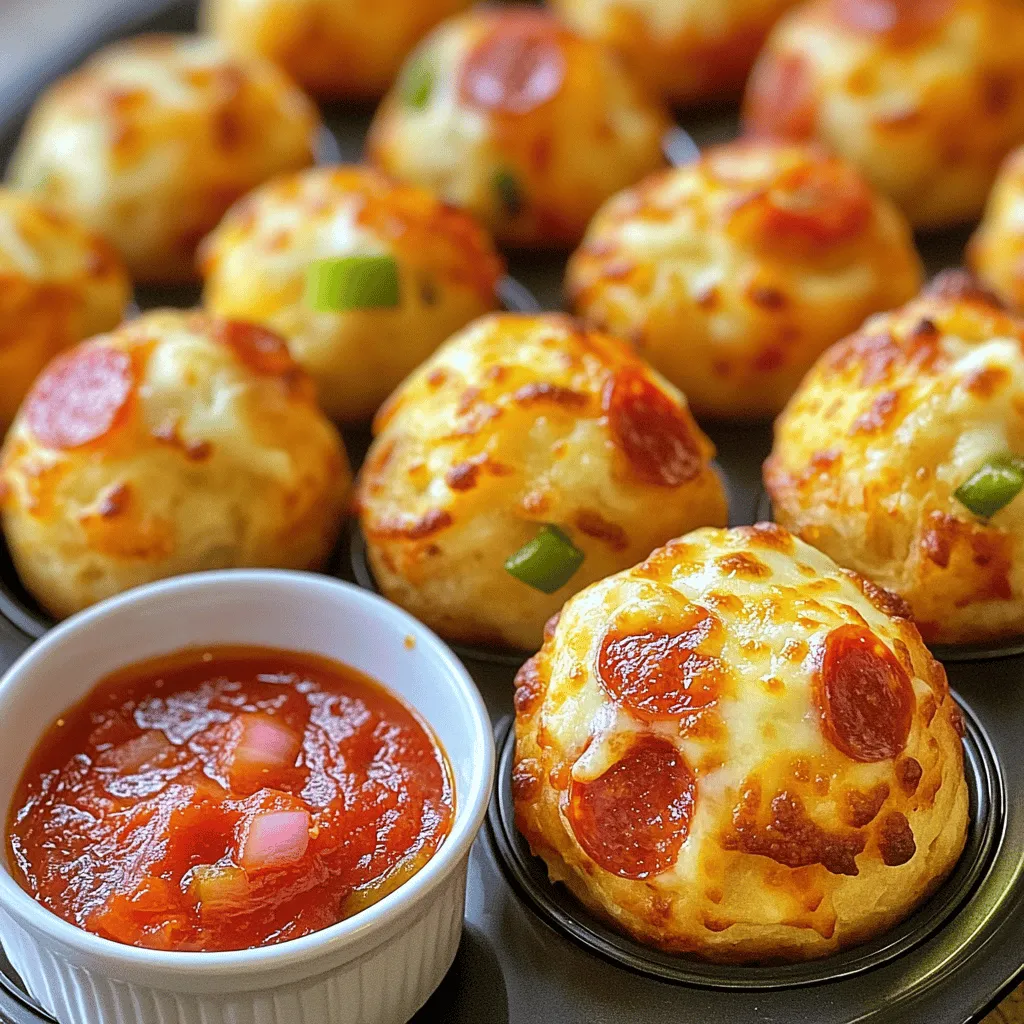 Muffin Tin Pizza Bombs Fun and Tasty Snack Idea