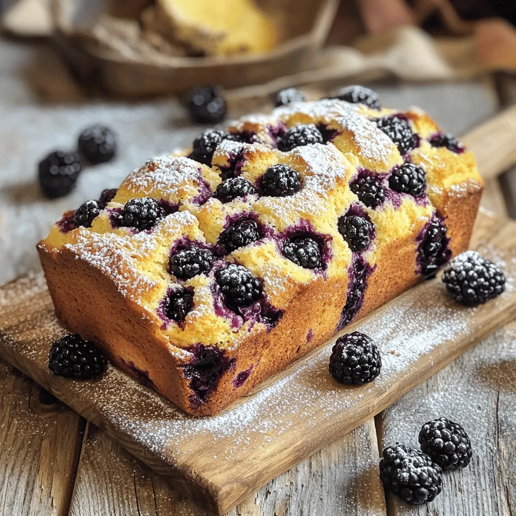 Easy Blackberry Loaf Delightful and Simple Recipe