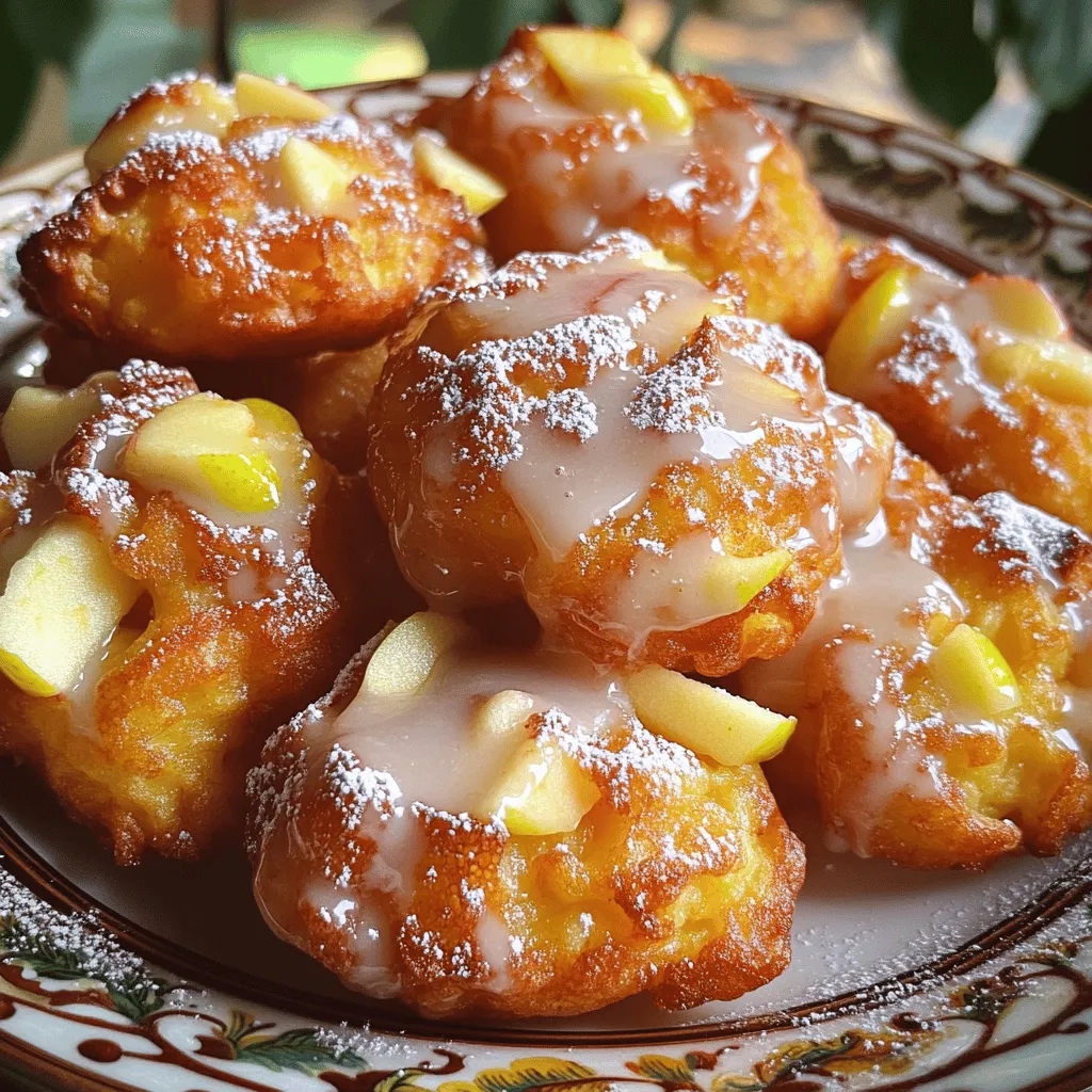 Bakery-Style Apple Fritters Tasty and Quick Recipe