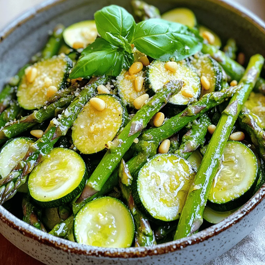 Healthy Asparagus with Zucchini Simple Cooking Guide