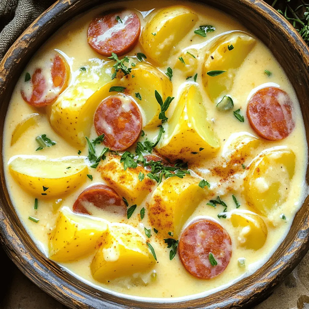 Kielbasa Potato Soup Hearty and Comforting Recipe