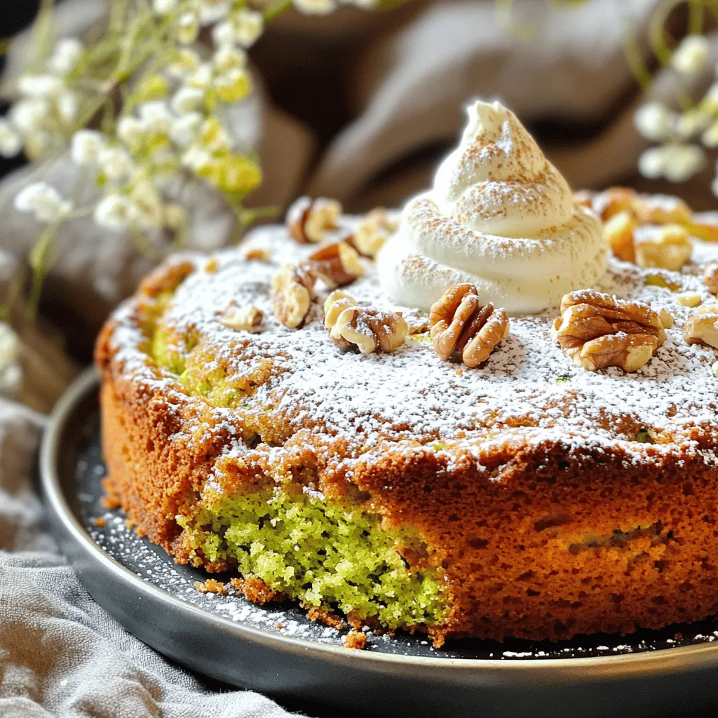 Spiced Zucchini Cake Easy and Flavorful Dessert Recipe