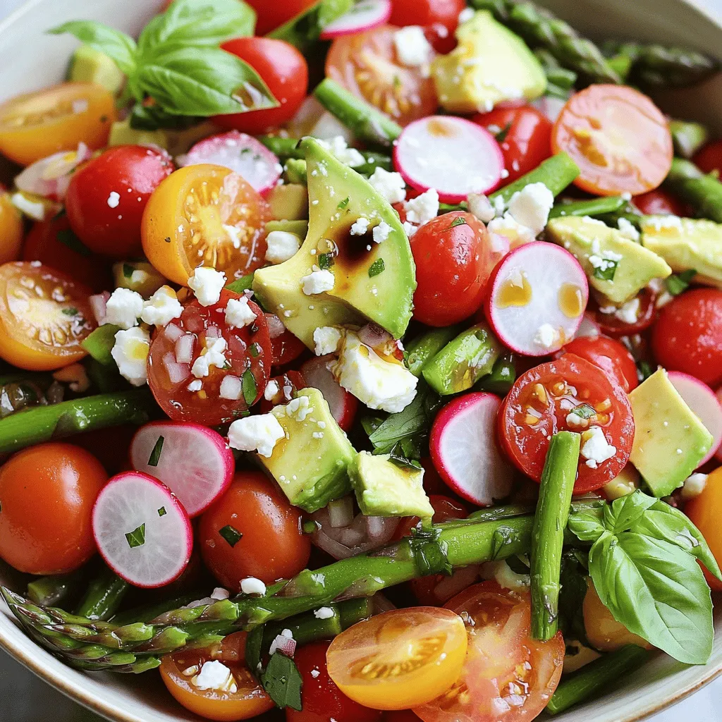 Fresh Asparagus Salad Crisp and Flavorful Delight