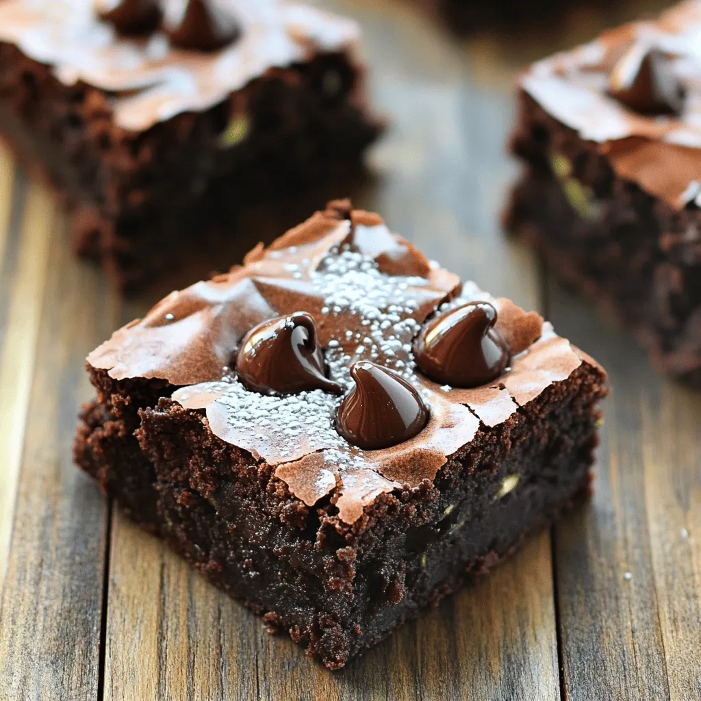 Best Low Carb Zucchini Brownies Delicious and Easy Treat