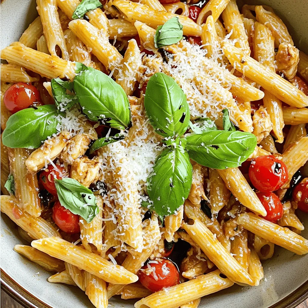 Bruschetta Chicken Pasta Savory and Simple Dish