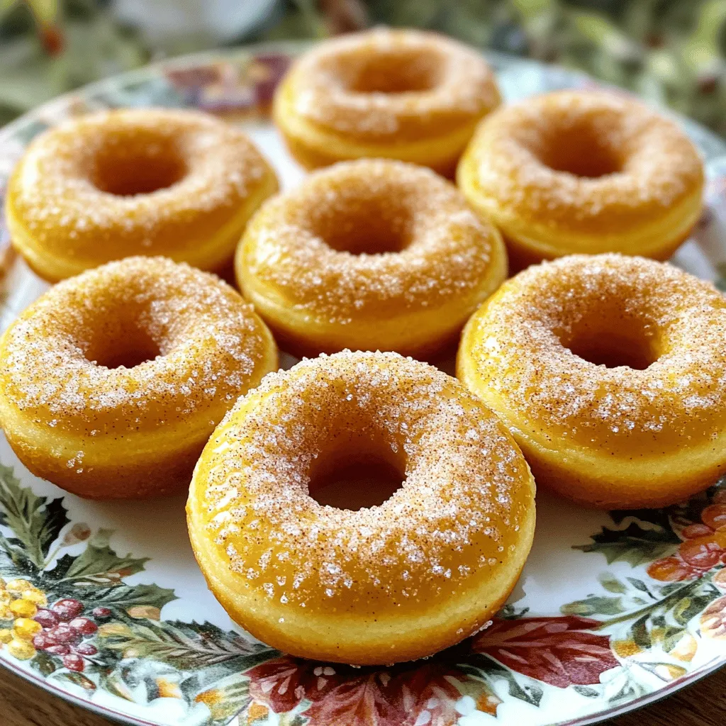 Easy Baked Pumpkin Spice Donuts Flavorful Fall Treat