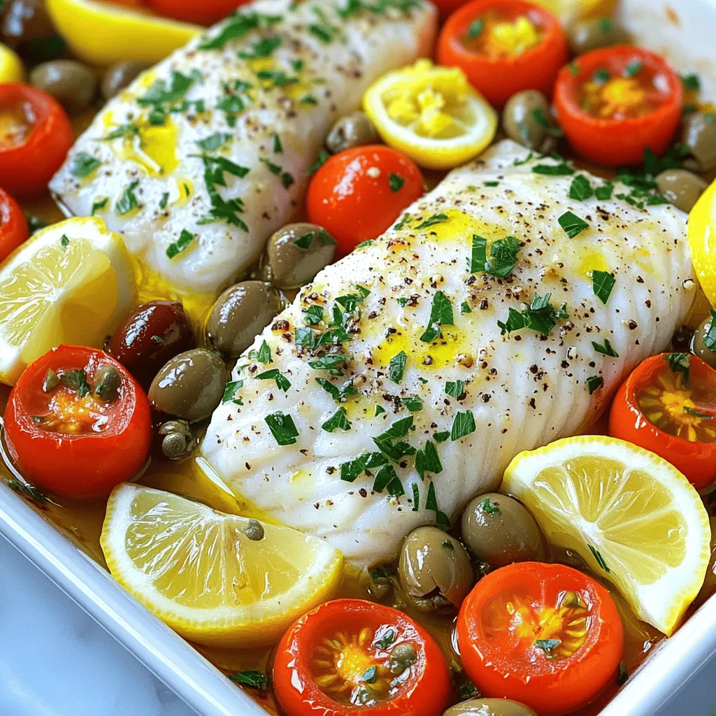 The Best Mediterranean Baked Fish Flavorful Delight