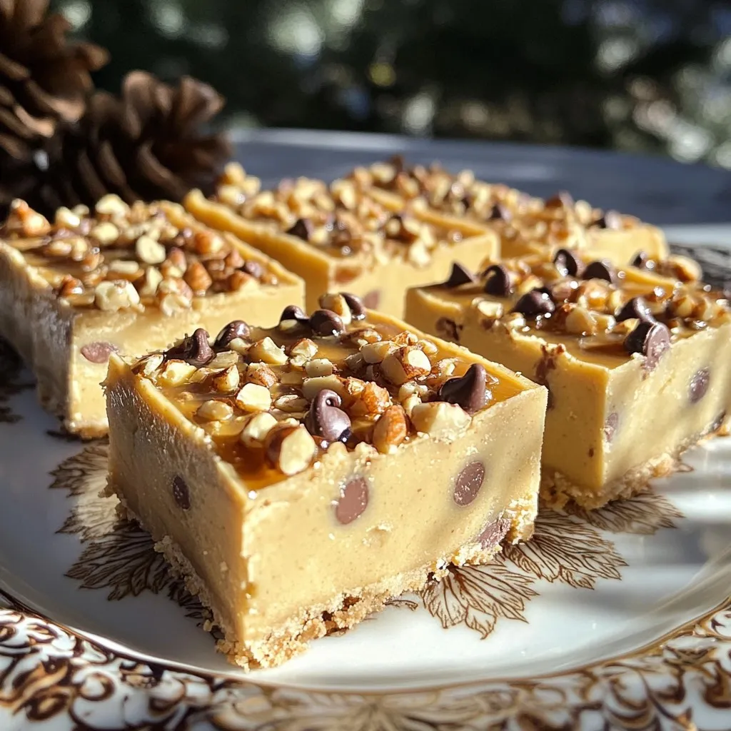 No-Bake Cookie Dough Bars Tasty and Simple Treat