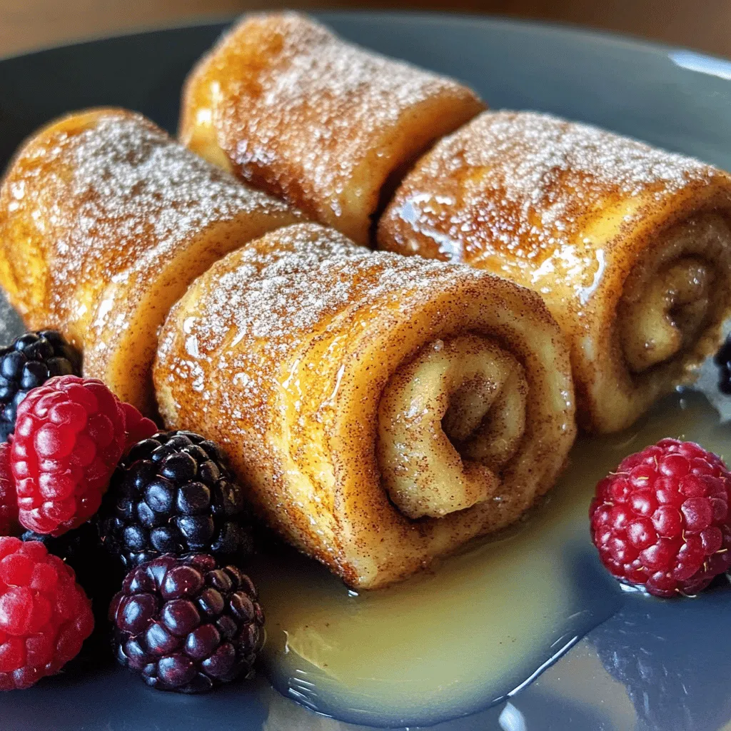 Cinnamon Sugar French Toast Roll-Ups Simple Delight