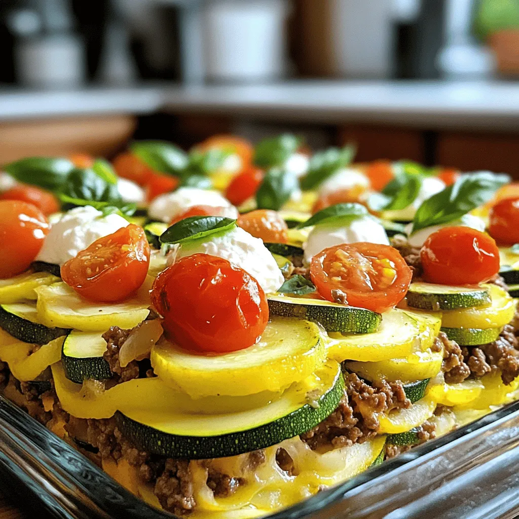 Ground Beef Zucchini Casserole Easy and Tasty Meal