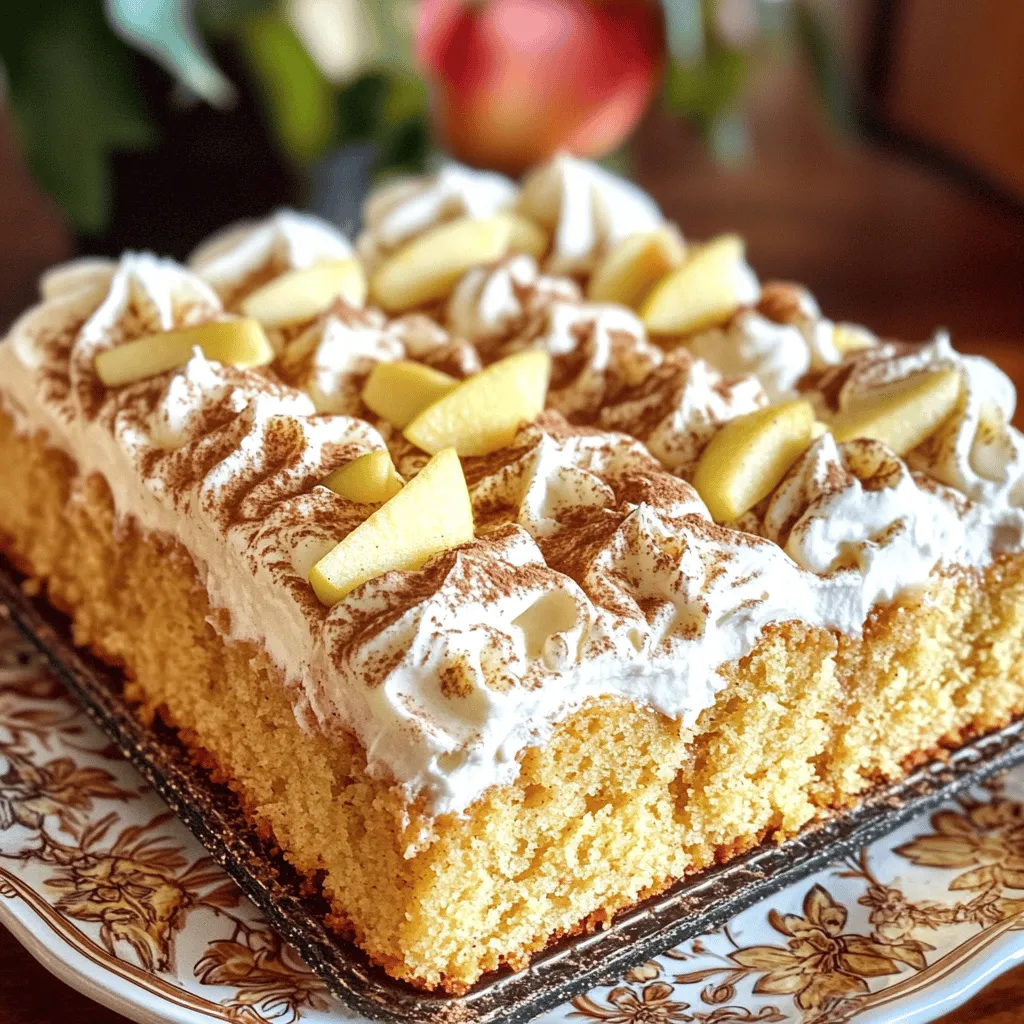 Applesauce Cake with Cinnamon Cream Cheese Frosting Delight