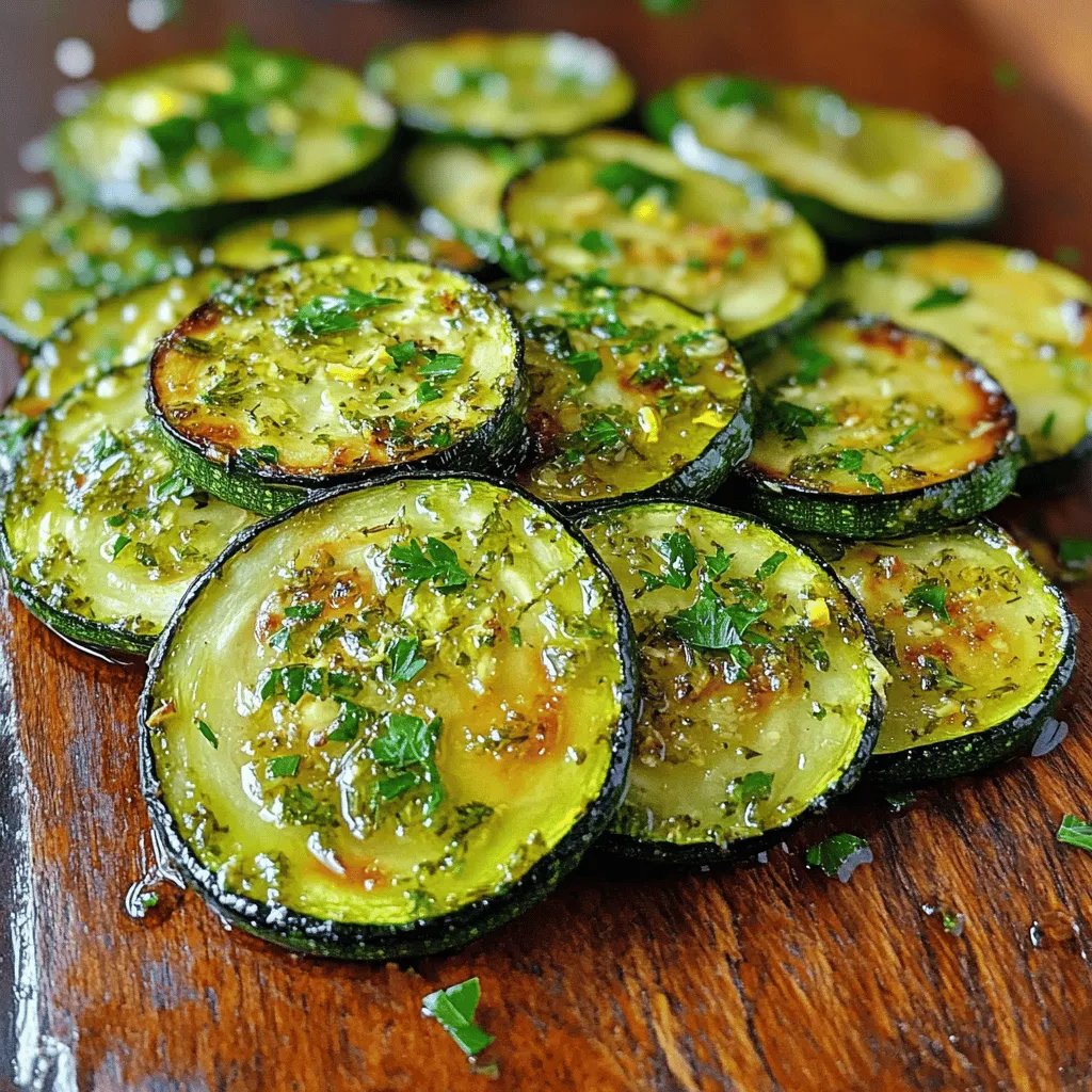 Roasted Zucchini Delight Simple and Flavorful Dish