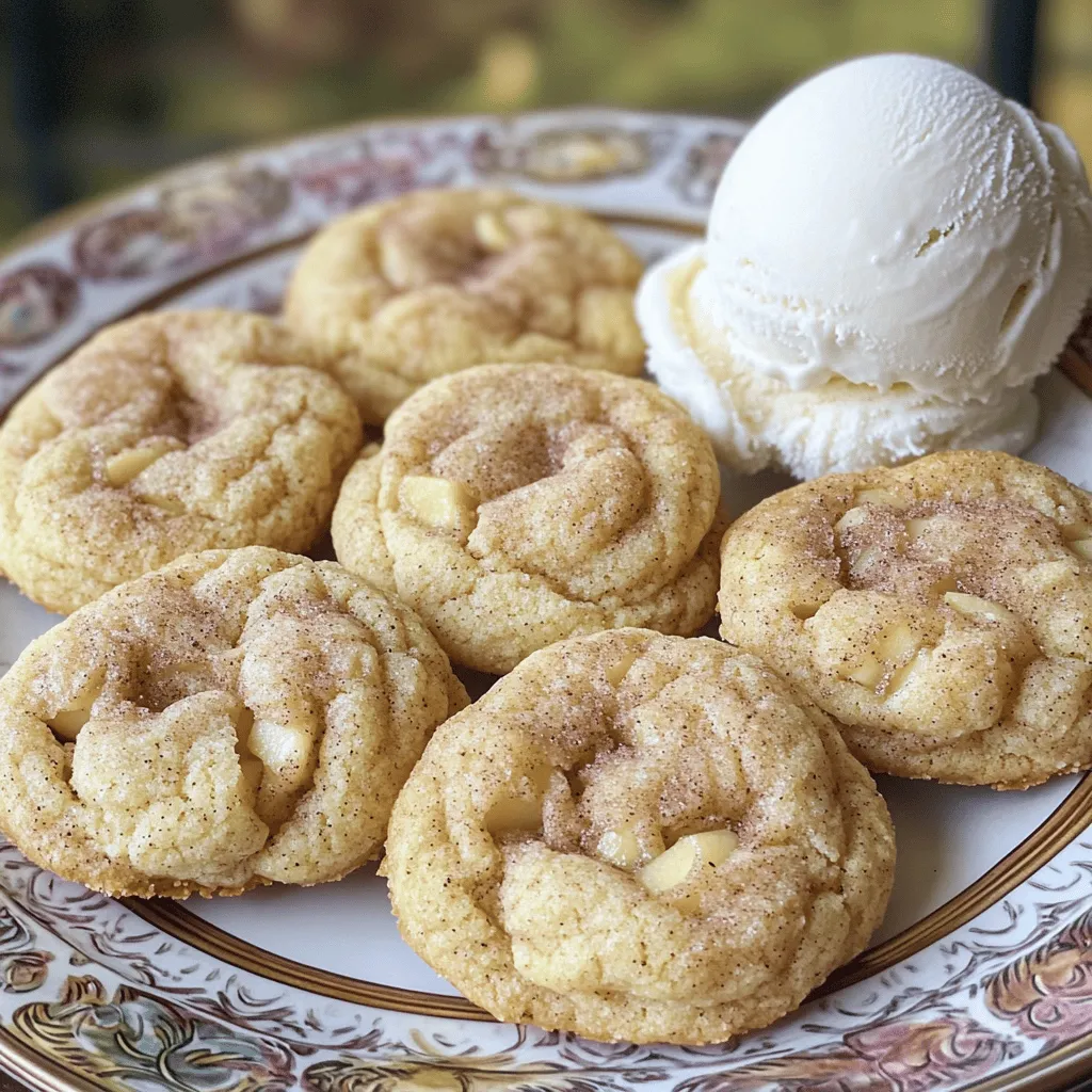 Apple Pie Snickerdoodles Irresistible Cookie Delight