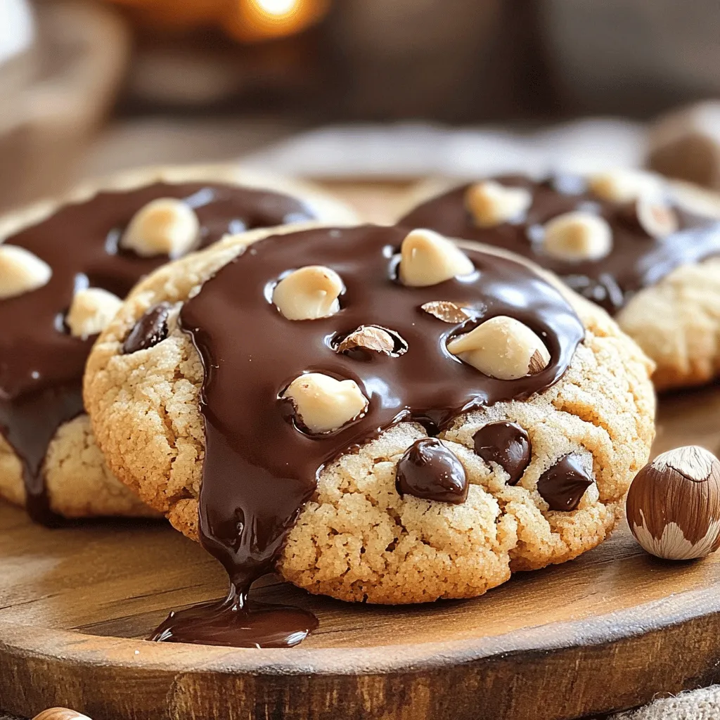 Milk Chocolate Hazelnut Cookies Delightful Treats