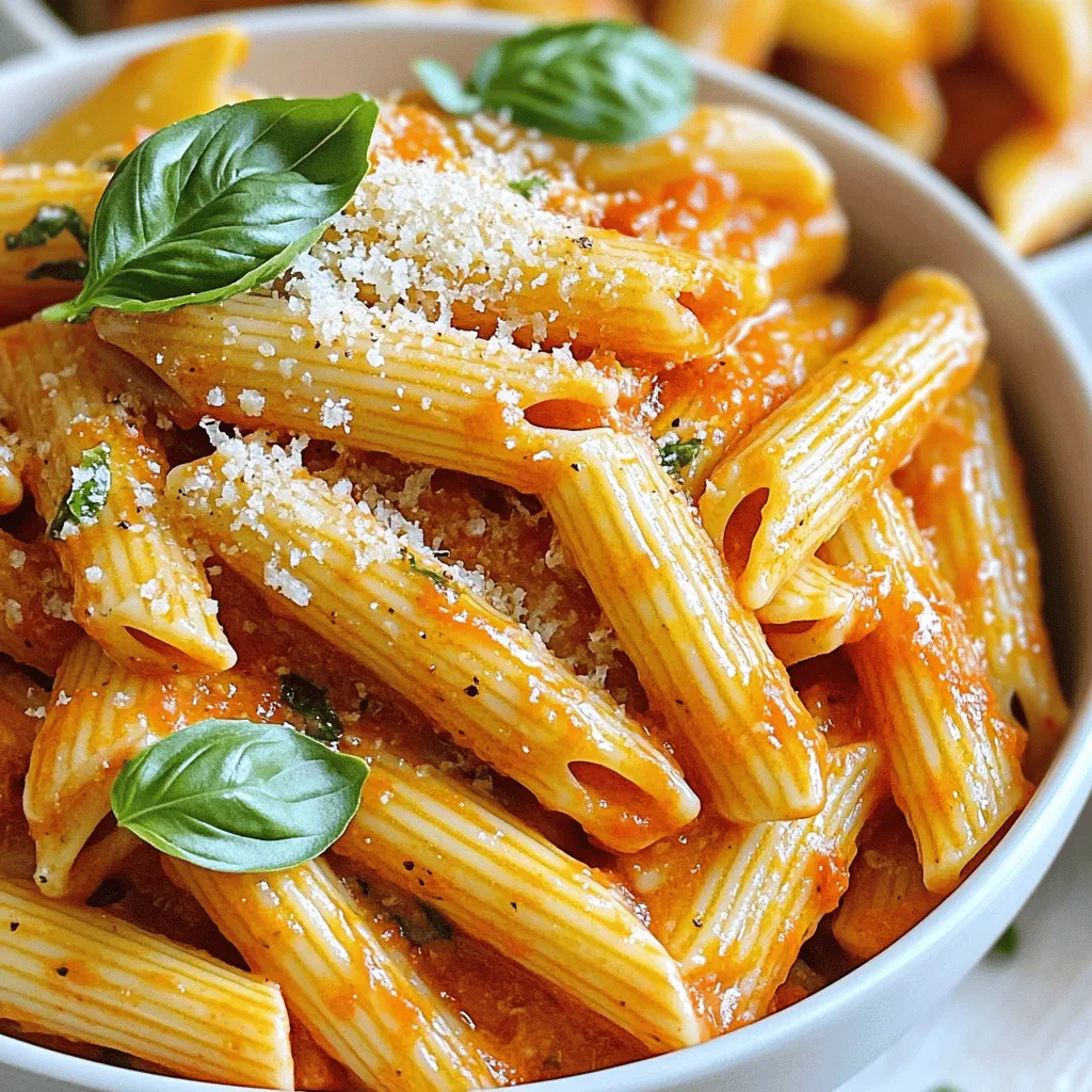Creamy Tomato Pasta Delight Quick and Tasty Meal
