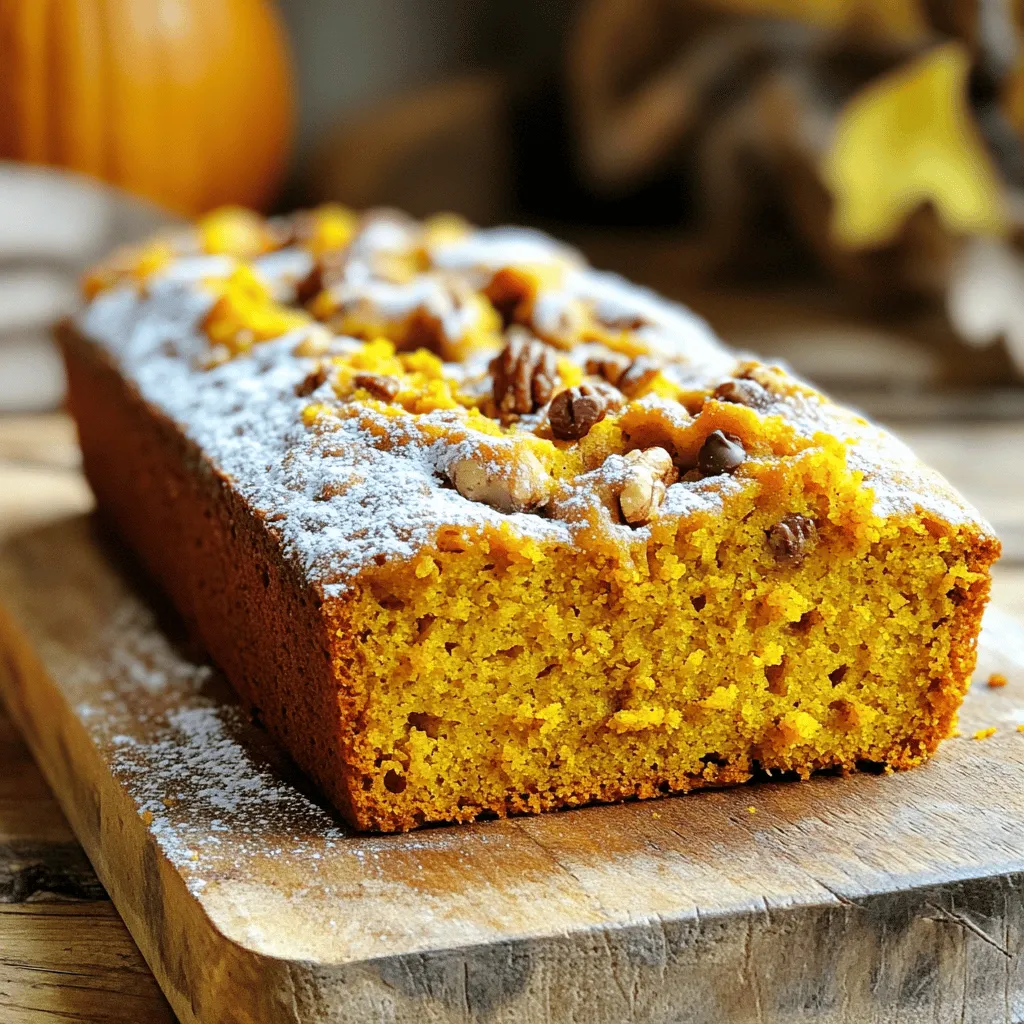 Delicious Vanilla Pudding Pumpkin Bread Recipe