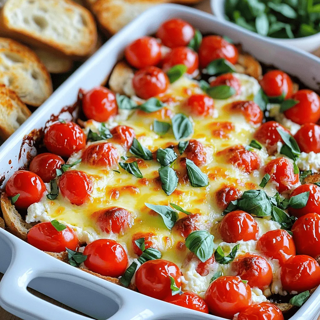 Bruschetta Dip Flavorful and Simple Party Treat