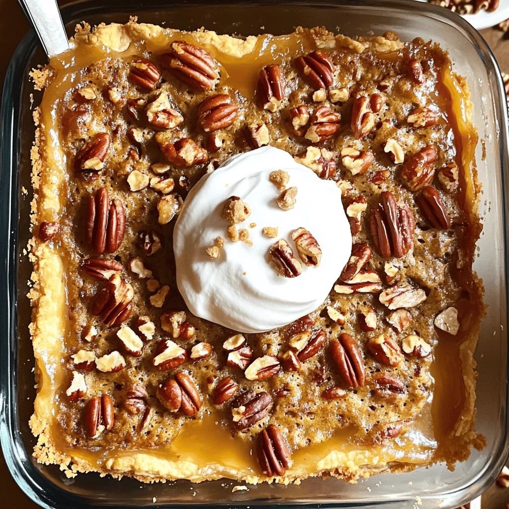 Pecan Pie Dump Cake Simple and Tasty Dessert Delight