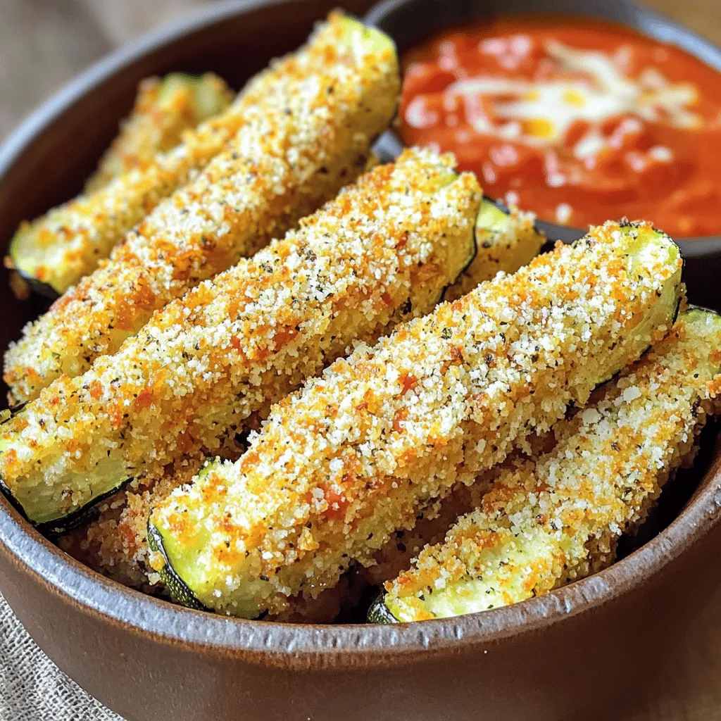 Air Fryer Parmesan Zucchini Fries Crunchy Snack Idea