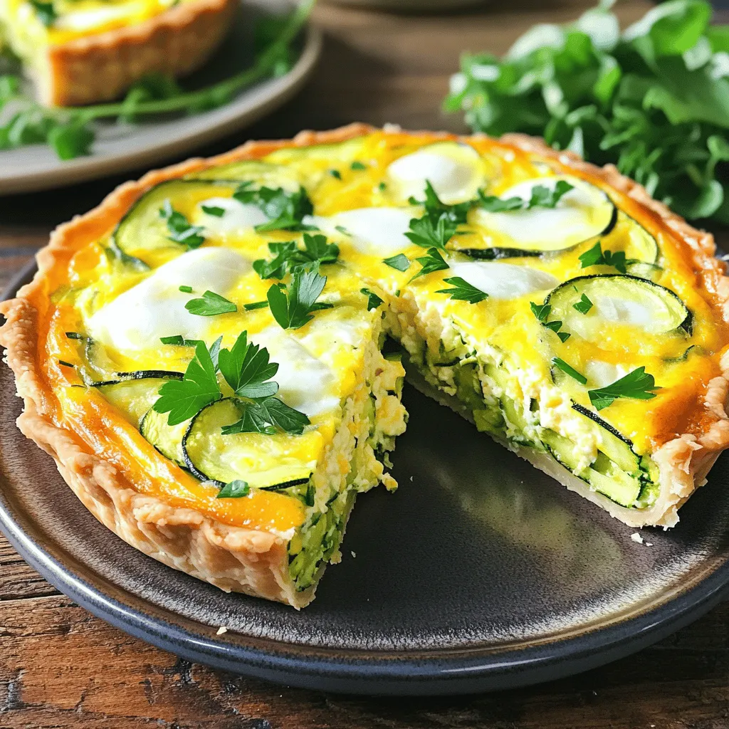 Crustless Zucchini Quiche Easy and Tasty Recipe