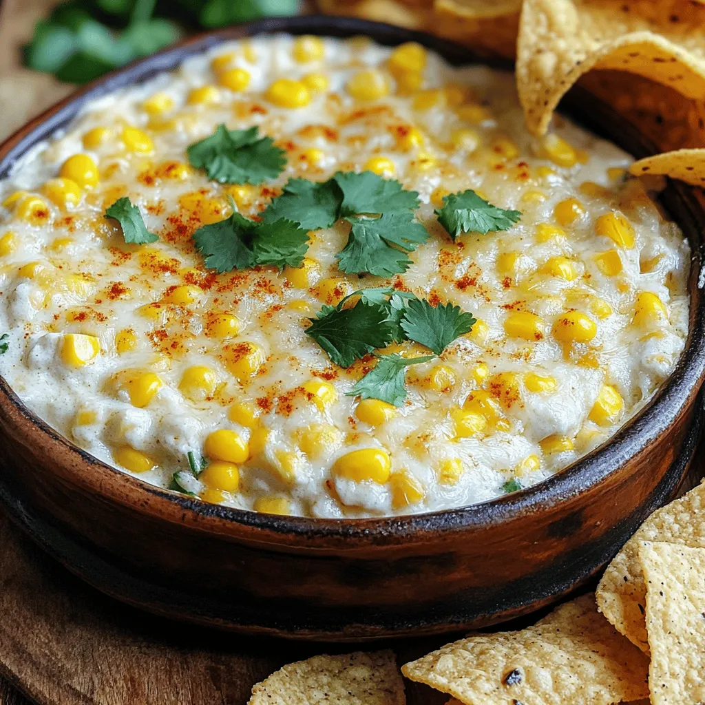 Baked Elote Dip Flavorful and Creamy Delight