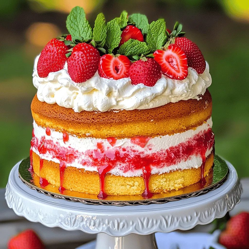 Best Strawberry Cake Ever Delightfully Delicious Dessert