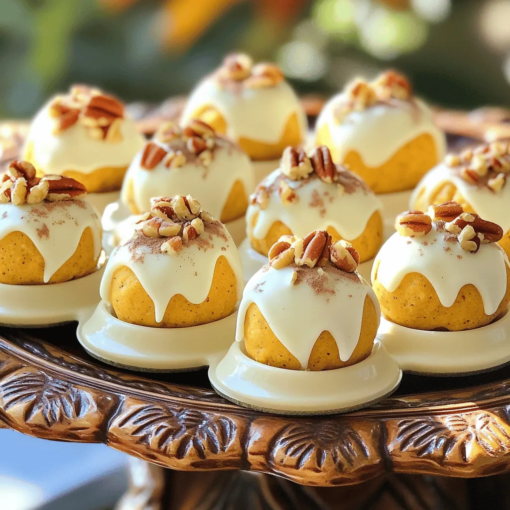 No Bake Pumpkin Cheesecake Balls Quick and Easy Treat