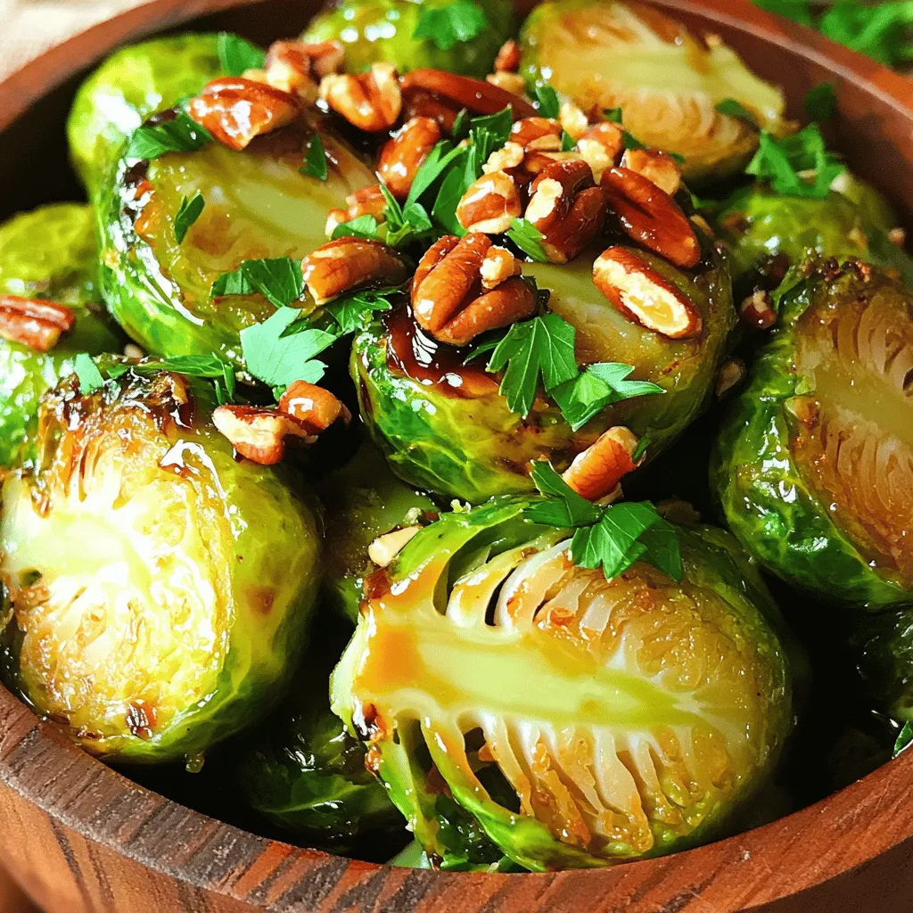 Roasted Maple Brussels Sprouts Flavorful and Simple Recipe