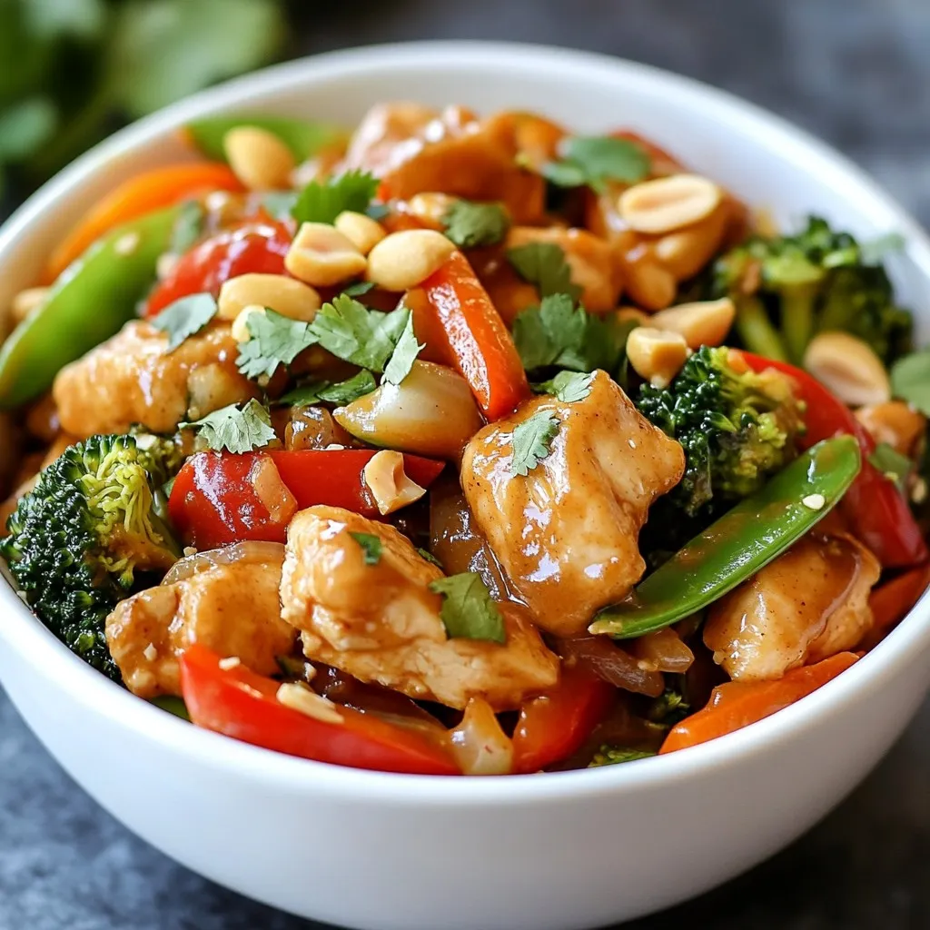 Thai Peanut Chicken Flavorful and Simple Recipe Guide