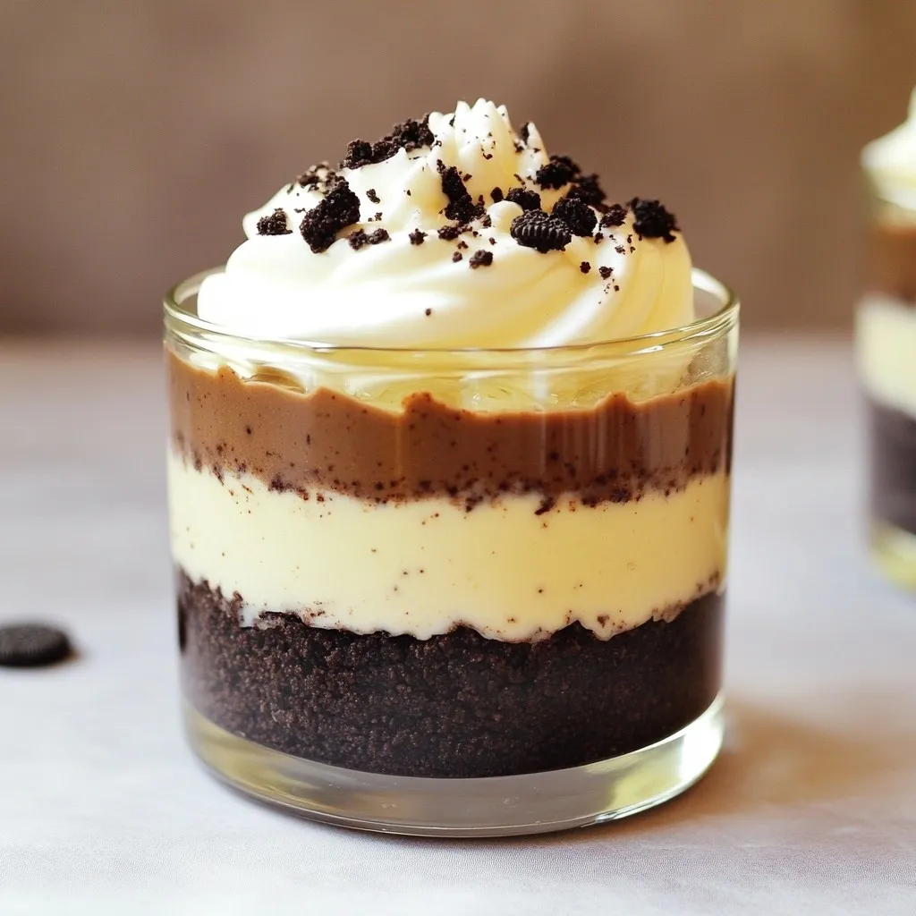 No Bake Oreo Cheesecake Cups Simple and Tasty Treat