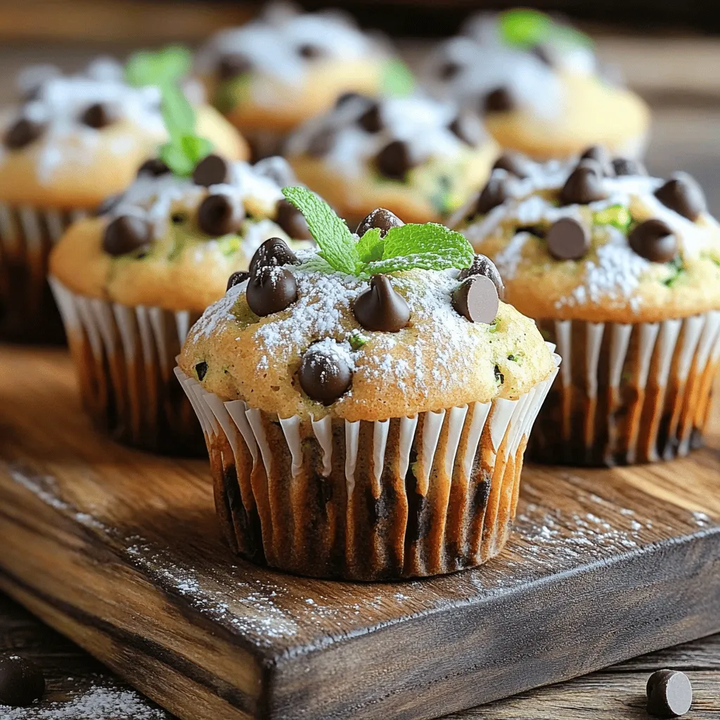 The Best Chocolate Chip Zucchini Muffins Irresistible Treat