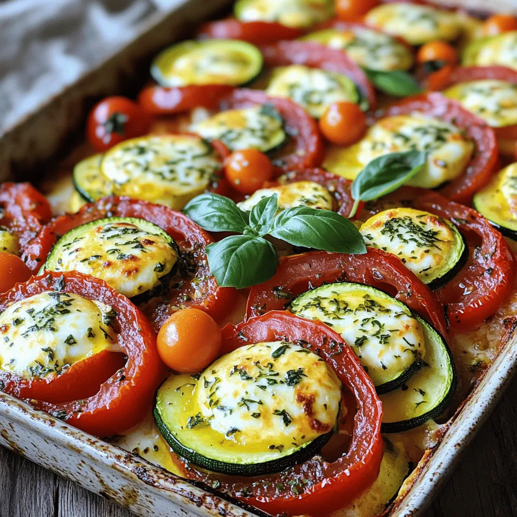 Healthy Zucchini Tomato Bake Flavorful Vegetable Dish